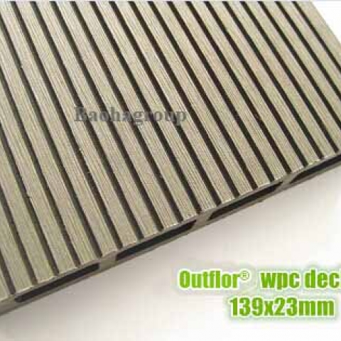 Sàn gỗ nhựa WPC ngoài trời tấm rỗng OBM120-19B